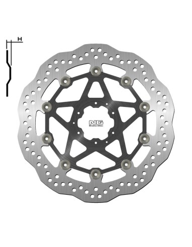 NG BRAKE DISC de frana flotant petal - 1643XG