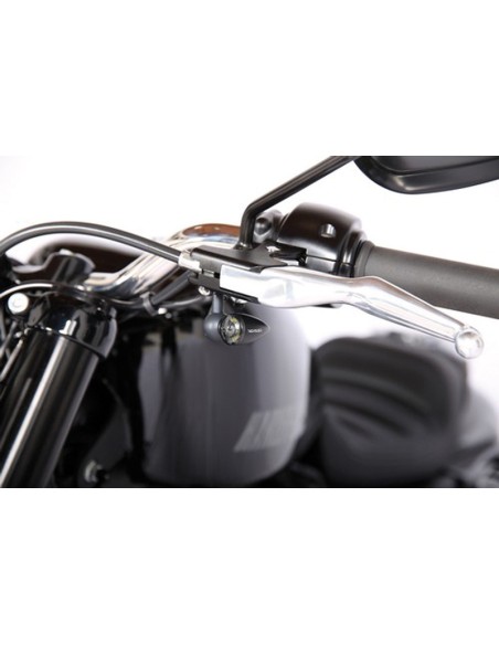 Adaptor universal pentru semnalizare HIGHSIDER HIGHSIDER (față) HD XL-modele din 2001 încolo Negru