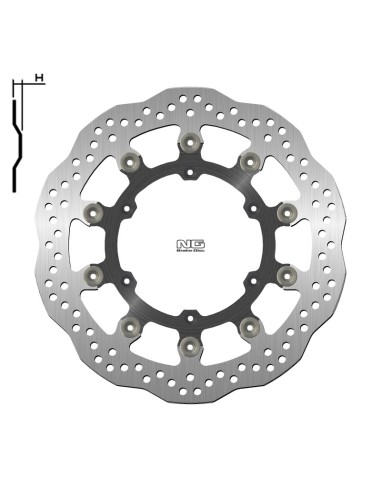 NG BRAKE DISC de frana flotant petal - 1224XG