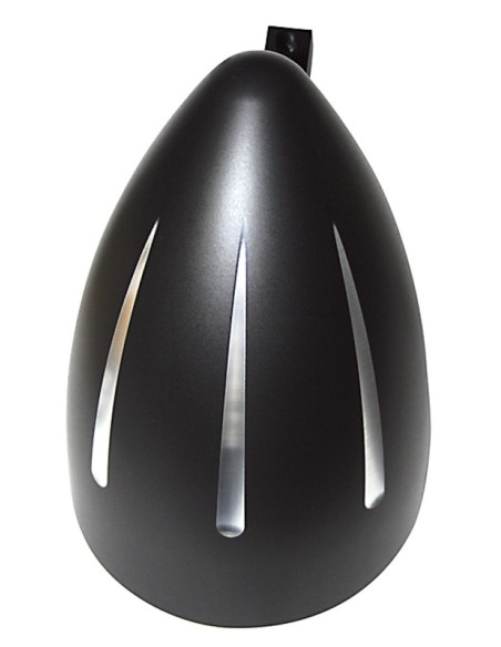 HIGHSIDER pro 5 3/4 Inch Headlight Classic 1 Extreme H4 Black, E-Approved (1pc)