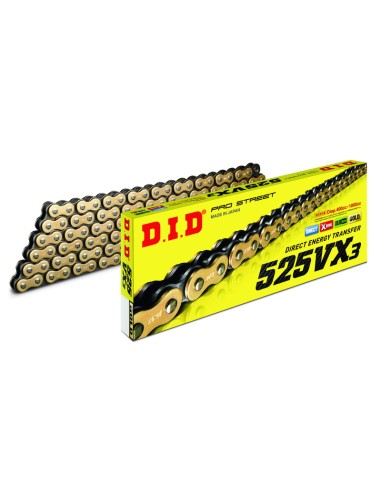 D.I.D 525VX3 X-Ring Drive Chain 525