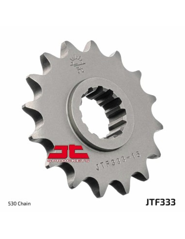 JT SPROCKETS Front Sprocket 14 Teeth Steel Standard 530 Pitch Type 333