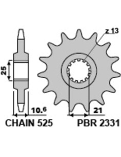 PBR Steel Standard Front...