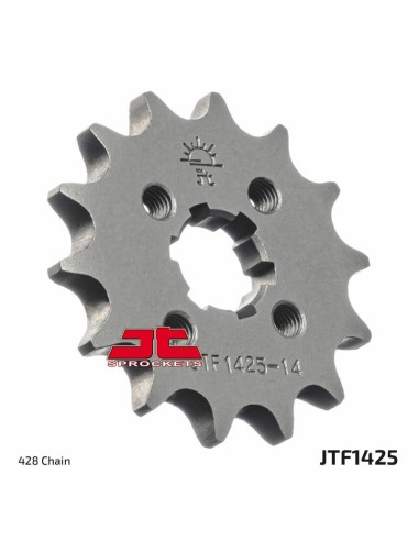 JT SPROCKETS Pinion față 13 dinți Oțel Standard 428 Pas tip 1425