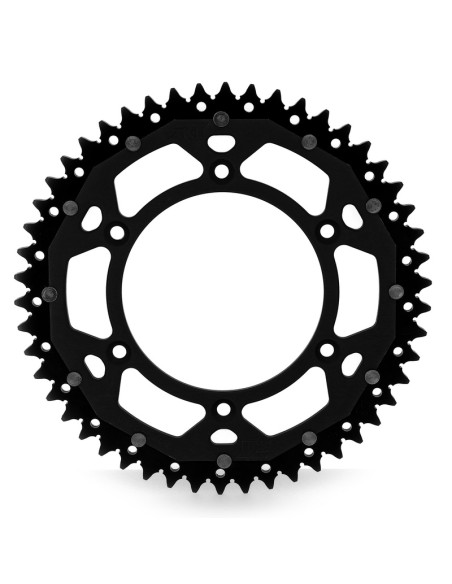 ART Pinion spate 8000 - 520 negru, ultra-ușoară, cu autocurățare, aluminiu/oțel.