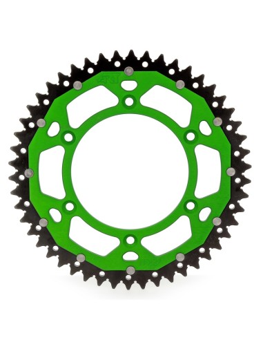 ART Dual-components Aluminium/Steel Ultra-Light Self-Cleaning Rear Sprocket 460 - 520