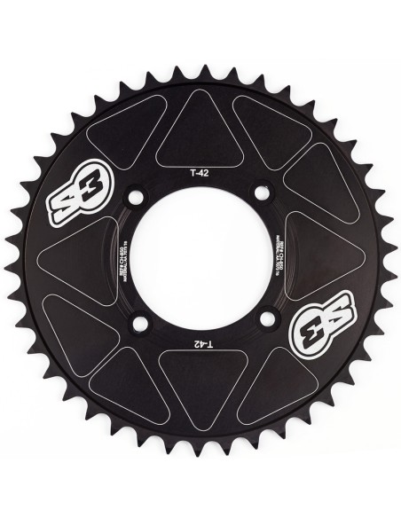 S3 Laser FIM Pinion spate ultra-ușor anodizat dur CH-850 - 520 negru