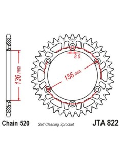JT SPROCKETS Pinion din...
