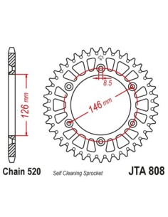 JT SPROCKETS Self cleaning...