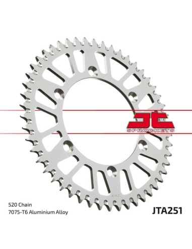 JT SPROCKETS Pinion din aluminiu...