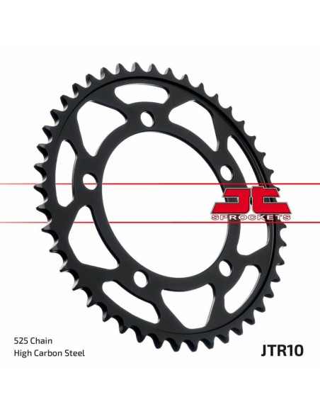 JT SPROCKETS Self cleaning Steel Rear Sprocket - 525