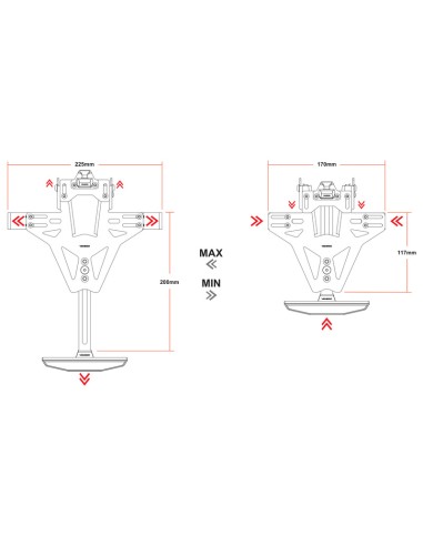HIGHSIDER pro License Plate Holder...