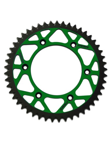 PBR Twin Color Aluminium Ultra-Light Self-Cleaning Hard Anodized Rear Sprocket 489 - 520