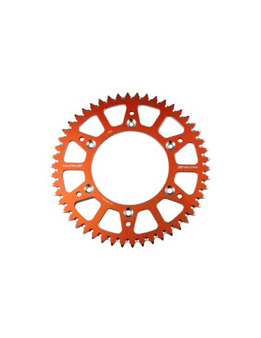 Pinion din aluminiu ultra-ușoară cu autocurățare SCAR SRS510 - 420 portocaliu