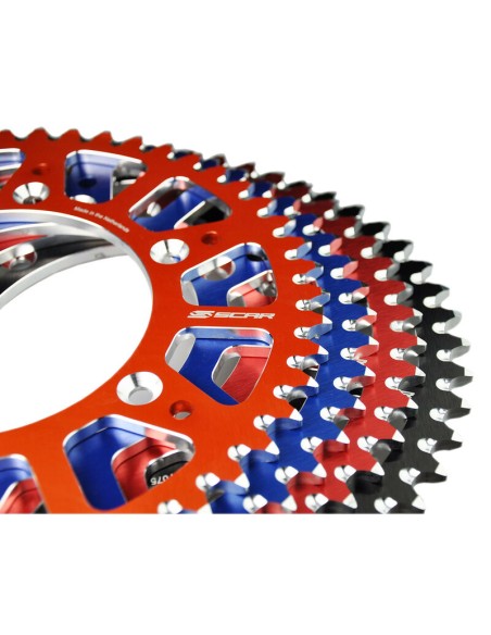 SCAR Aluminium Ultra-Light Self-Cleaning Rear Sprocket SRS510 - 420