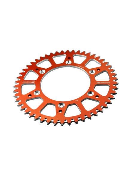 Pinion din aluminiu ultra-ușoară cu autocurățare SCAR SRS510 - 420 portocaliu