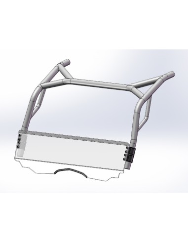 DIRECTION 2 Low SSV Windshield - CF Moto Zforce