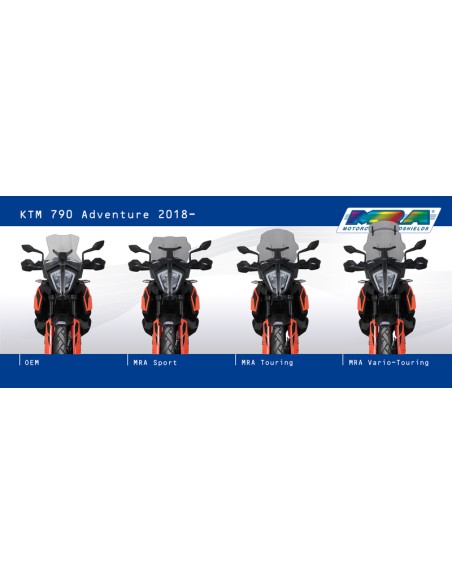 Parbriz MRA Touring TN - KTM 790 Adventure colorat