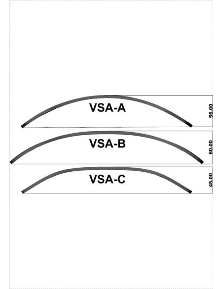 MRA Vario Spoiler VSA-B Supliment Spoiler Clear