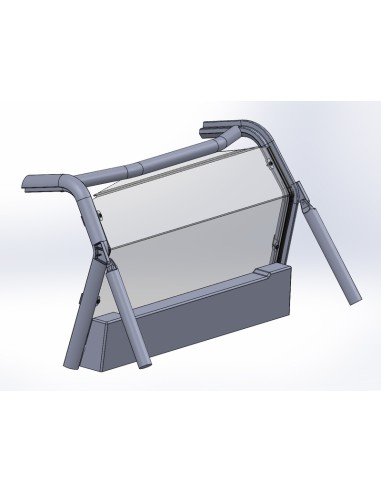 DIRECTION 2 Rear Windshield Can-Am Maverick