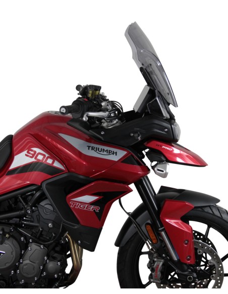 Parbriz MRA Touring ''TM'' Gri fum Triumph Nuanțat