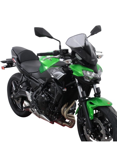 Parbriz MRA Racing ''NRN'' fum gri Kawasaki Z650 colorat