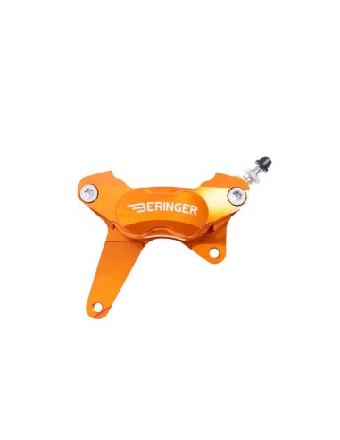 BERINGER Aerotec® MX Left Axial Brake Caliper 4 Pistons Orange