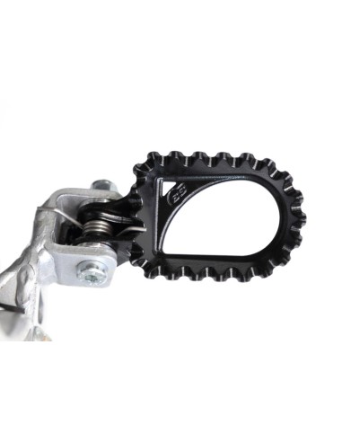 S3 Hard Rock Footrests +10mm Rear...