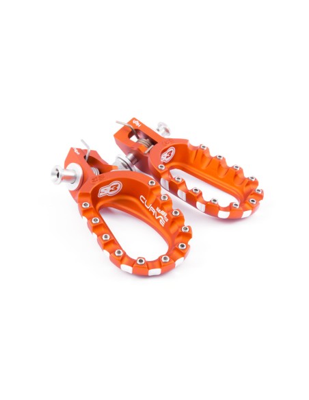 Suport pentru picioare S3 Curve High Orange KTM/Husqvarna
