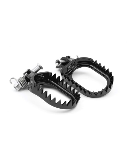 S3 Punk Footrests Steel Black KTM/Husqvarna