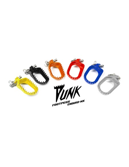 Suport pentru picioare S3 Punk Steel Silver KTM/Husqvarna