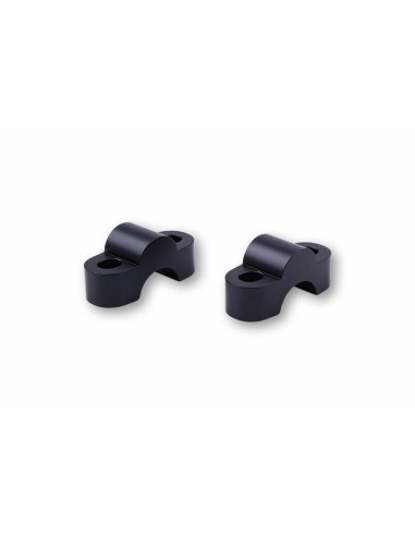 LSL Bar Mounts Ø22,2mm +15mm Black