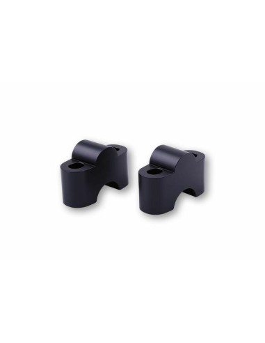 LSL Bar Mounts Ø22, 2mm +25mm Black