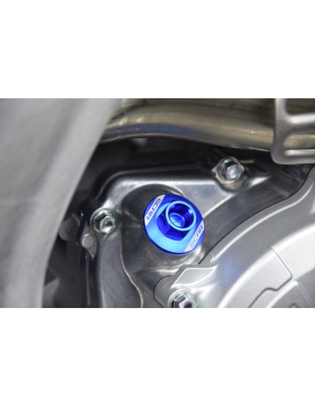 SCAR dopul de umplere cu ulei albastru Husqvarna Sherco