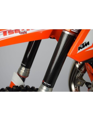 SCAR Fork Guards Carbon 220X45mm