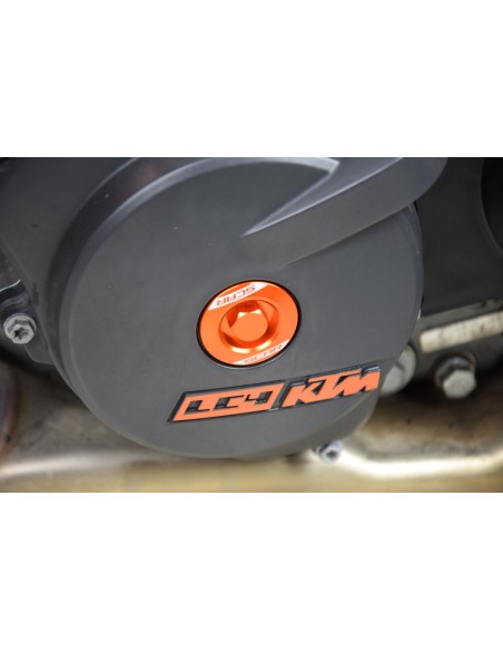 SCAR motor portocaliu KTM