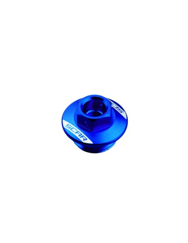 SCAR Oil Pan Cap Blue