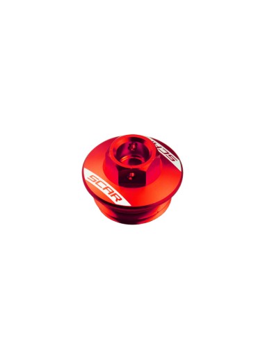 SCAR Oil Pan Cap Red