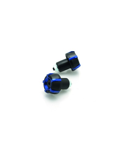 V PARTS Spark Ø18mm Bar Ends Black/Blue