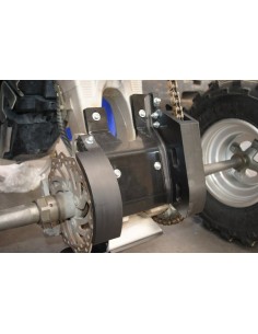 AXP Rear skid plate - HDPE...