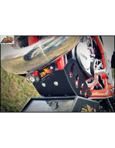 Placa de protectie AXP Enduro - HDPE 6mm Beta RR400/450 Negru