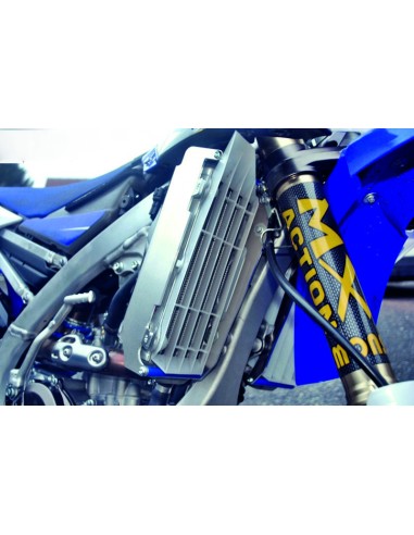 Apărătoare radiator AXP din aluminiu - Yamaha WR250F Albastru