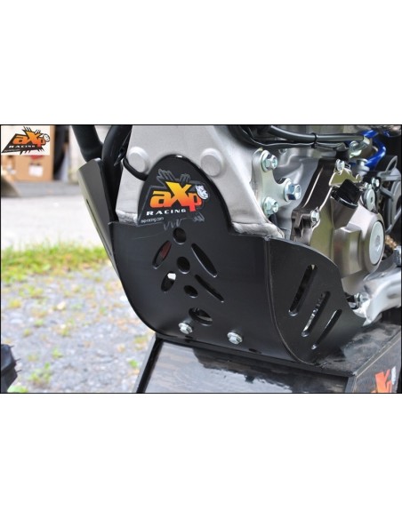 Placa de AXP Enduro - HDPE 6mm Yamaha Negru