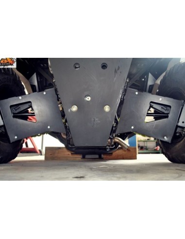 Protecție AXP pentru braț A spate - HDPE 6mm Polaris RZR900S Negru