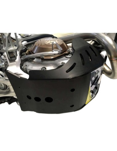 Placa de AXP Enduro - HDPE 6mm Husqvarna Black