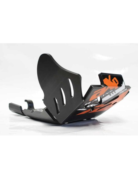 Placa de protectie AXP Enduro Xtrem - HDPE 8mm KTM EXC-F250/300 Negru
