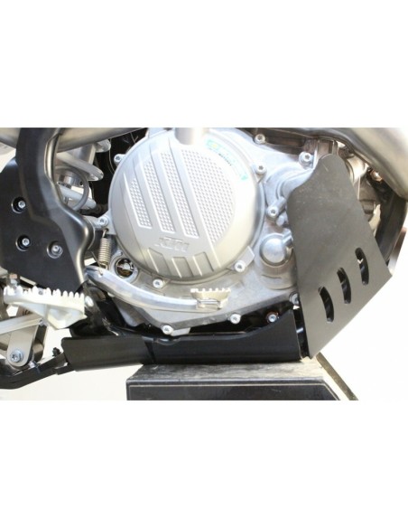 Placă de protecție AXP Enduro Xtrem - HDPE 8mm Husqvarna FE450/501 Negru