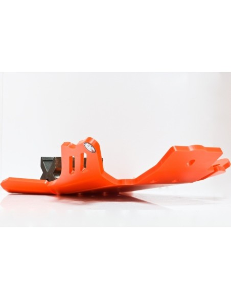 Placa de protectie AXP Enduro Xtrem - HDPE 8mm KTM EXC250/300 Portocaliu