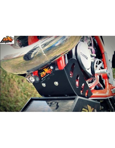 Placa de protectie AXP Enduro - HDPE 6mm Beta RR250/300 Negru