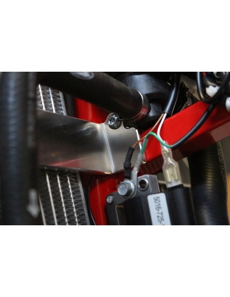 Apărătoare radiator AXP Aluminiu - Beta RR125 Roșu